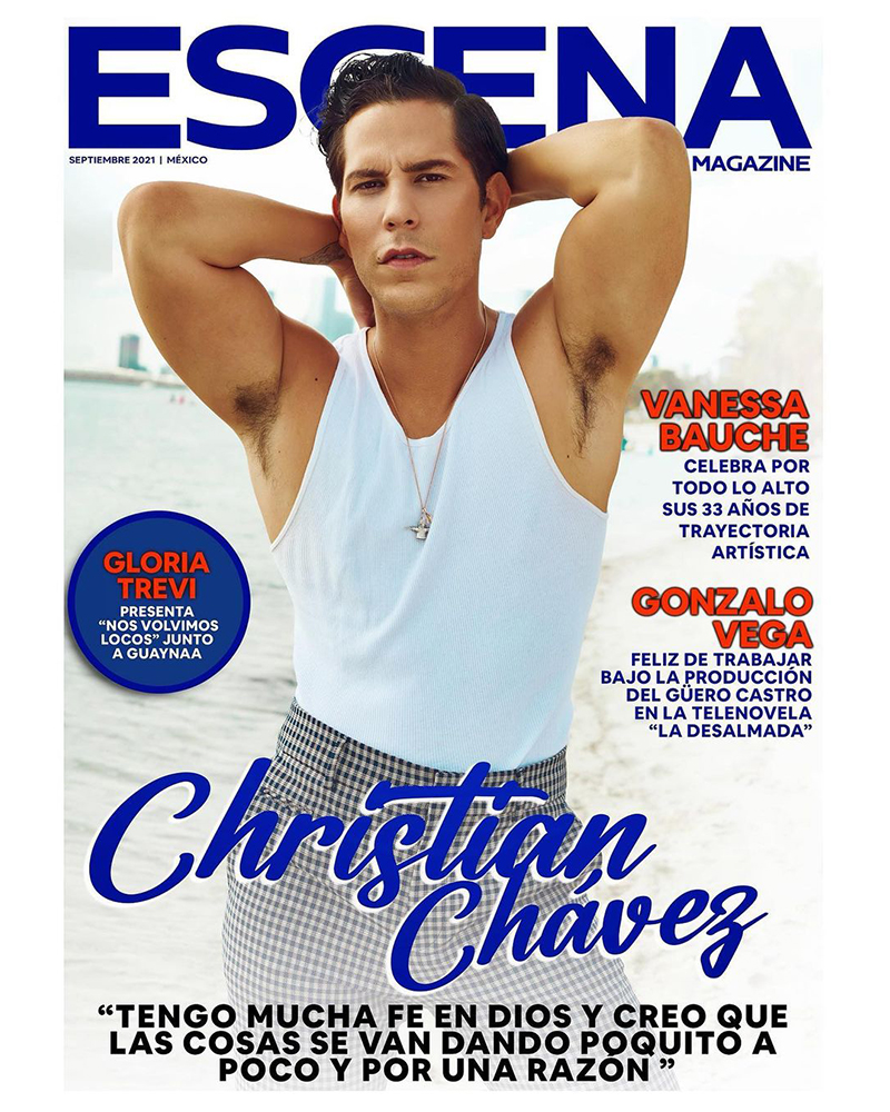Christian Chávez Escena Magazine